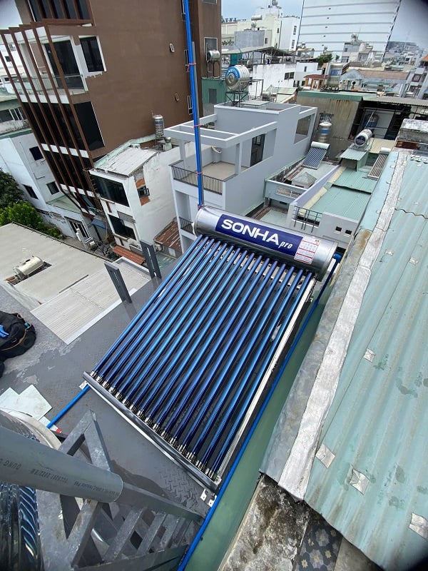 Máy nước nóng mặt trời Sơn Hà Gold 160L Máy nước nóng mặt trời Sơn Hà Gold 160L