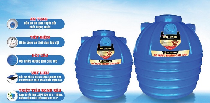 Bể nước ngầm Sơn Hà Bể nước ngầm Sơn Hà