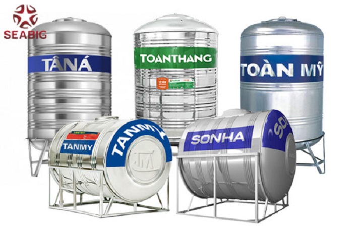 Bồn nước inox thường hiệu Quốc Gia Bồn nước inox thường hiệu Quốc Gia