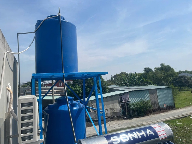 Hệ thống Bồn nước NLMT nâng cao Hệ thống Bồn nước NLMT nâng cao