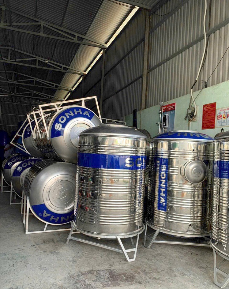 Kho Bồn nước Sơn Hà tại Long An Kho Bồn nước Sơn Hà tại Long An