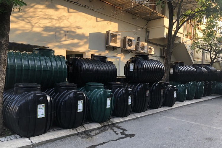 Bồn tự hoại Sơn hà Ngang, lọc siêu cấp 3 ngăn Bồn tự hoại Sơn hà Ngang, lọc siêu cấp 3 ngăn