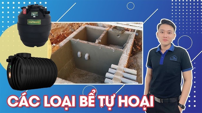 Bồn tự hoại thông minh thay thế bể phốt truyền thống Bồn tự hoại thông minh thay thế bể phốt truyền thống