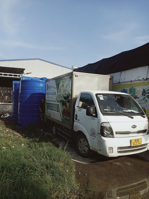 Bồn nhựa Sơn Hà SUKA 10000L (10m3) ĐỨng - PCCC Bồn nhựa Sơn Hà SUKA 10000L (10m3) ĐỨng - PCCC