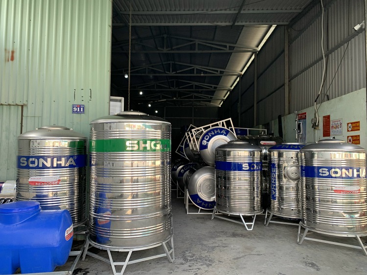 Bồn nước inox Sơn Hà Sài Gòn Bồn nước inox Sơn Hà Sài Gòn