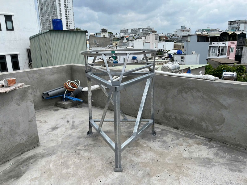 Hàn chân cao 1M Bồn 1,000L Đứng Sơn Hà Hàn chân cao 1M Bồn 1,000L Đứng Sơn Hà