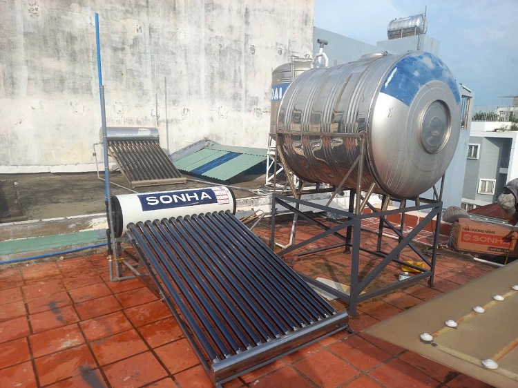 Máy nước nóng măt trời Sơn Hà ECO giá rẻ Máy nước nóng măt trời Sơn Hà ECO giá rẻ