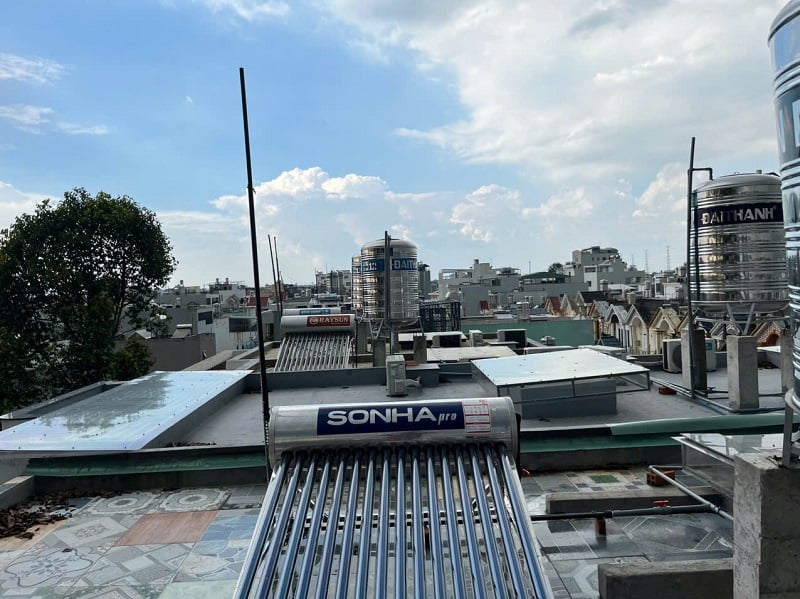 Máy nước nóng mặt trời Sơn Hà 160L