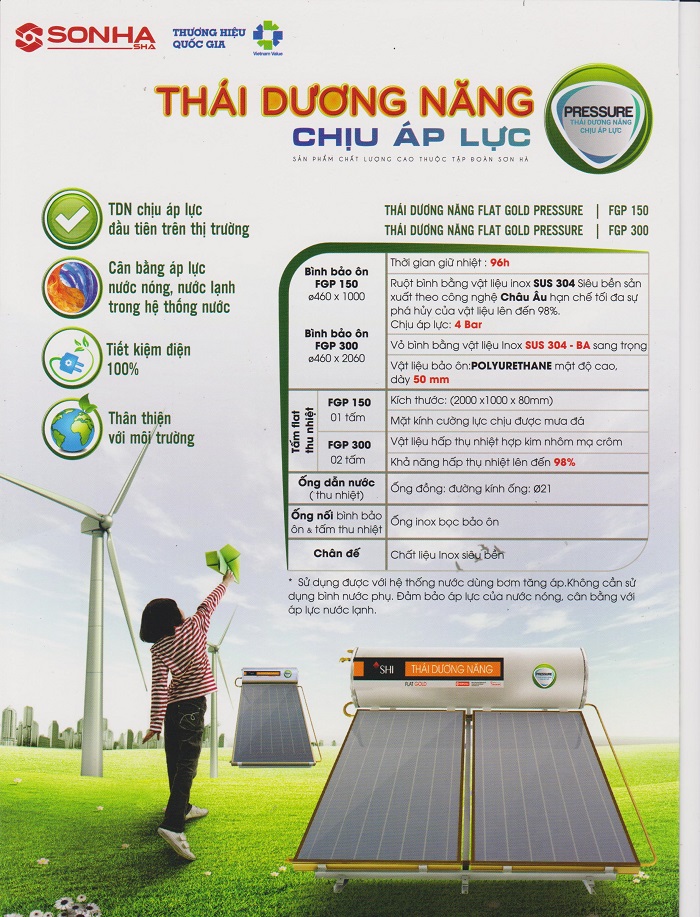 Máy nước nóng năng lượng mặt trời tấm phẳng Máy nước nóng năng lượng mặt trời tấm phẳng