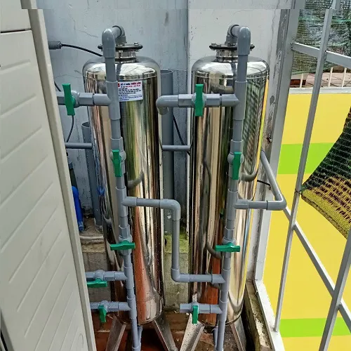 Bộ 2 cột inox Lọc nước đầu nguồn