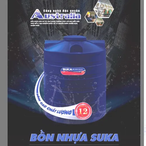 Bồn nhựa Sơn Hà SUKA 300L đứng