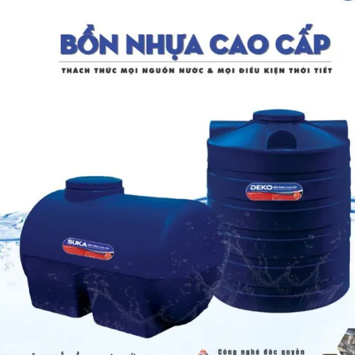 Bồn nhựa Sơn Hà SUKA 700L ngang 