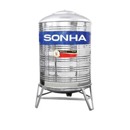 Bồn inox Sơn Hà 4000L đứng 