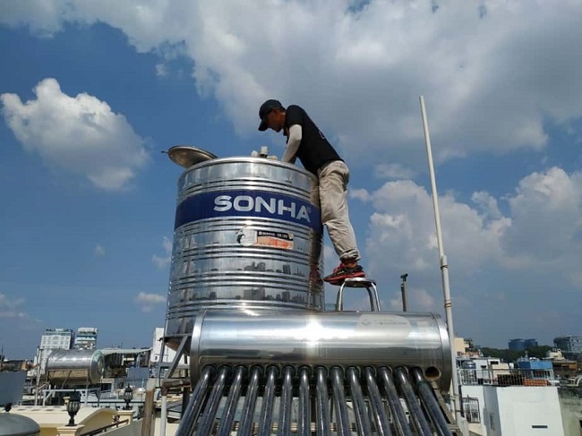 Vệ sinh Bồn nước inox Sơn Hà Vệ sinh Bồn nước inox Sơn Hà