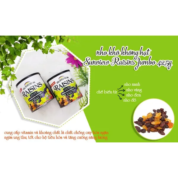 NHO KHÔ SUNVIEW RAISINS