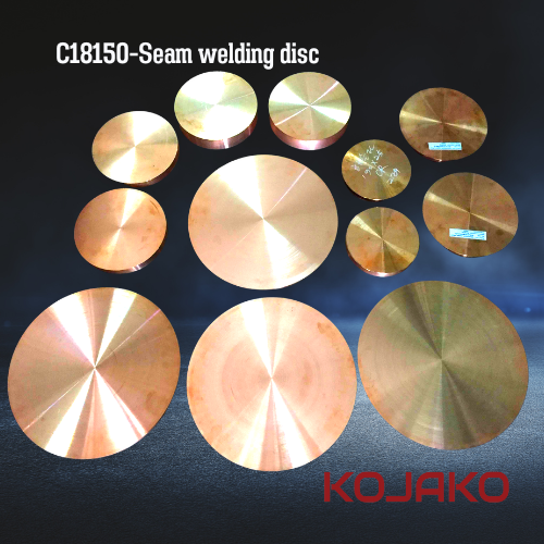 Đĩa Hàn Lăn - Đồng hợp kim Chromium Đĩa Hàn Lăn - Đồng hợp kim Chromium