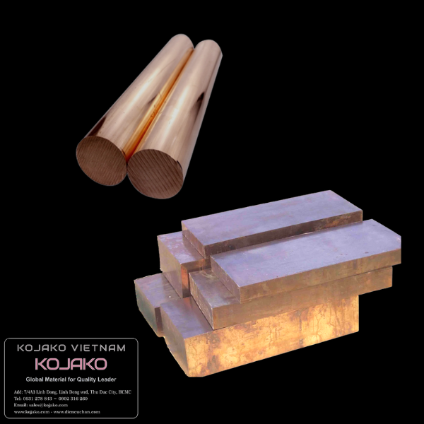 Đồng hợp kim Beryllium BeCu50 (C17510-FH ASTM) Đồng hợp kim Beryllium BeCu50 (C17510-FH ASTM)