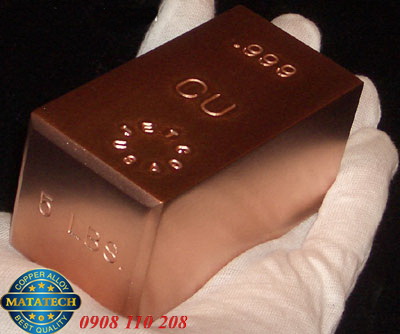 Đồng đỏ nguyên chất Đồng đỏ nguyên chất dạng khối