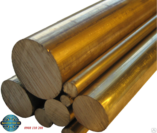 Đồng thau thanh tròn Đồng thau thanh tròn
