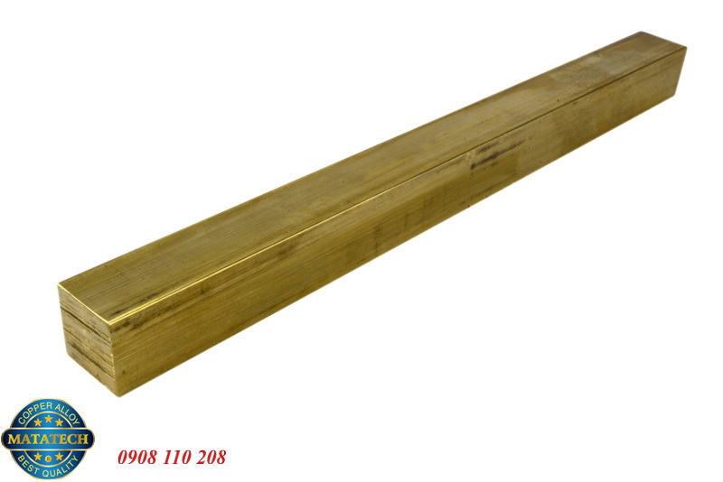 Thanh đồng thau vuông Thanh đồng thau vuông