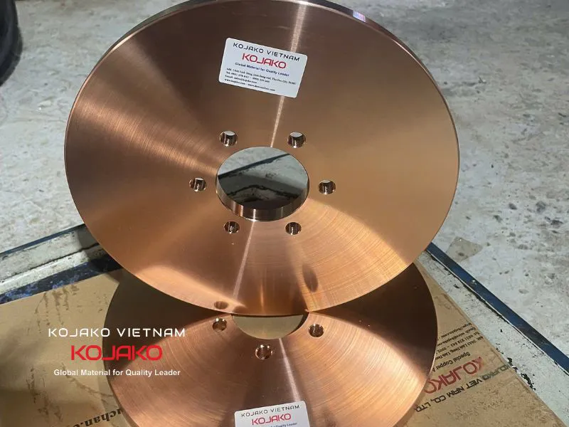 Bánh Xe Điện Cực Hàn Crom Chất Lượng Cao Kojako