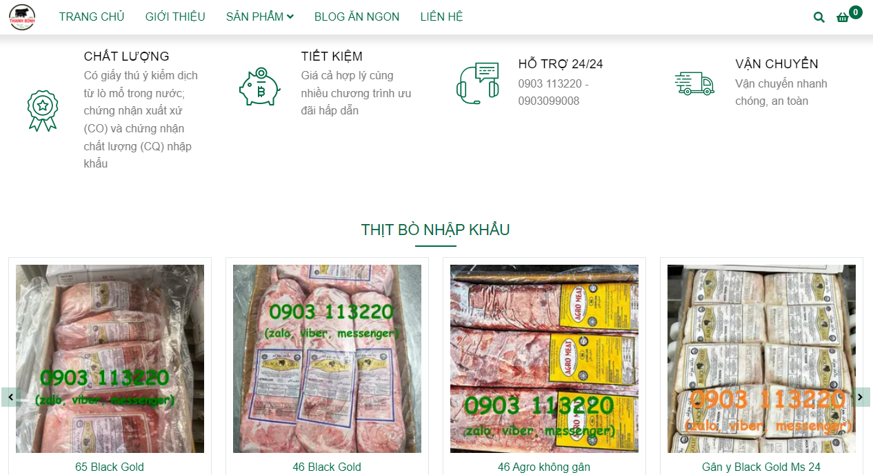 Lòng bò tươi Thanh Bình đảm bảo uy tín và chất lượng Lòng bò tươi Thanh Bình đảm bảo uy tín và chất lượng