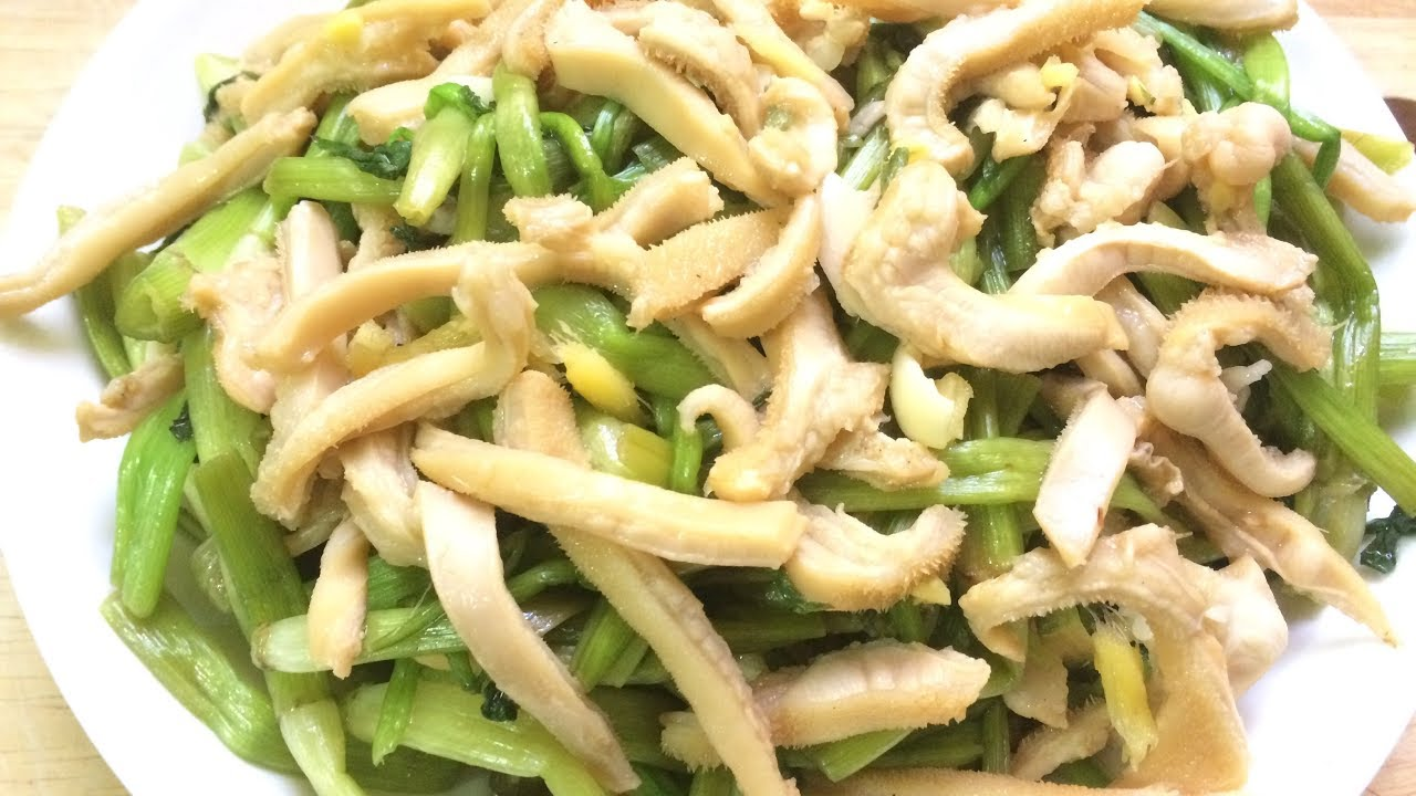 Cần chuẩn bị những nguyên liệu chế biến món dạ dày bò xào rau răm Cần chuẩn bị những nguyên liệu chế biến món dạ dày bò xào rau răm