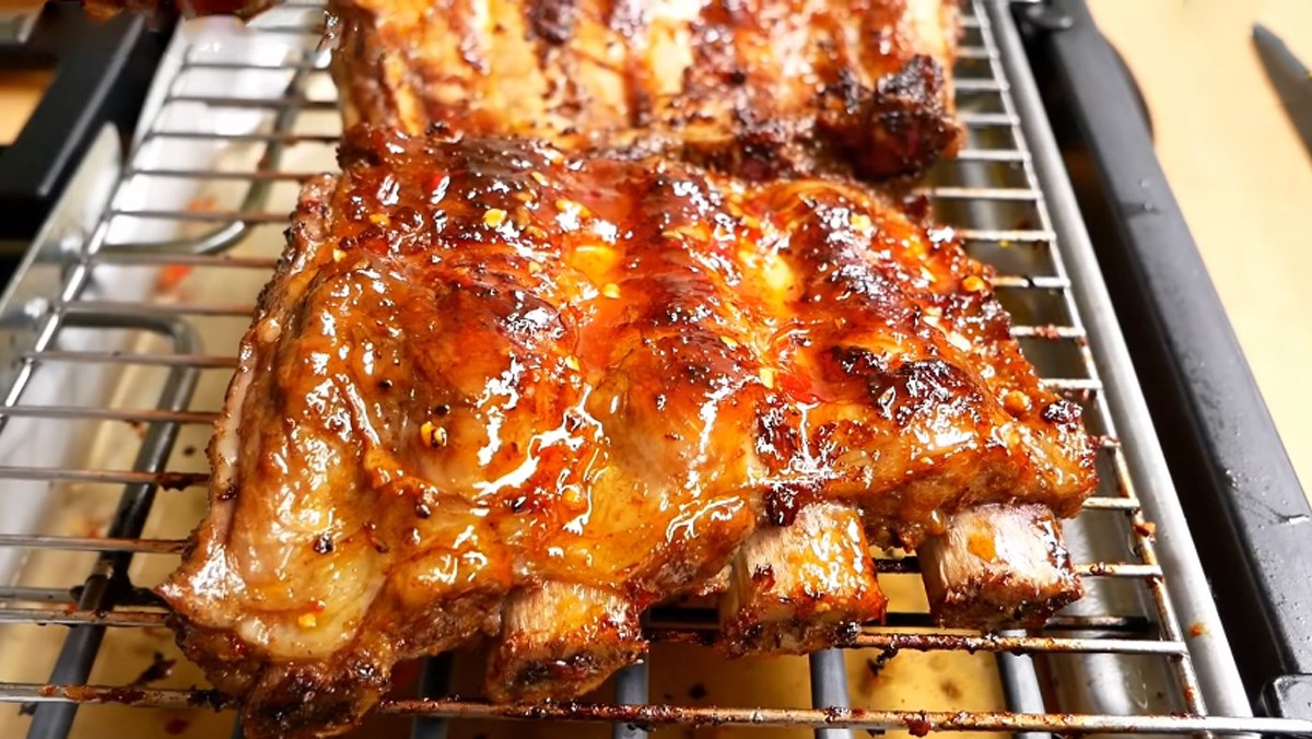 Dẻ sườn bò nướng sa tế Dẻ sườn bò nướng sa tế