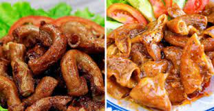 Ruột sống bò chiên giòn rim nước mắm Ruột sống bò chiên giòn rim nước mắm