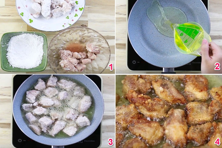 sườn xào chua ngọt vân tiến sườn xào chua ngọt vân tiến