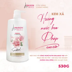 Kem xả Maison de Rêves - Hoa hồng pha lê 530g