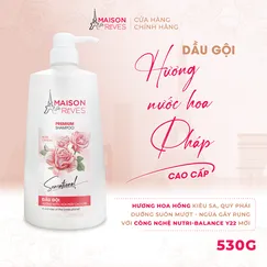 Dầu gội Maison de Rêves - Hoa hồng pha lê 530g