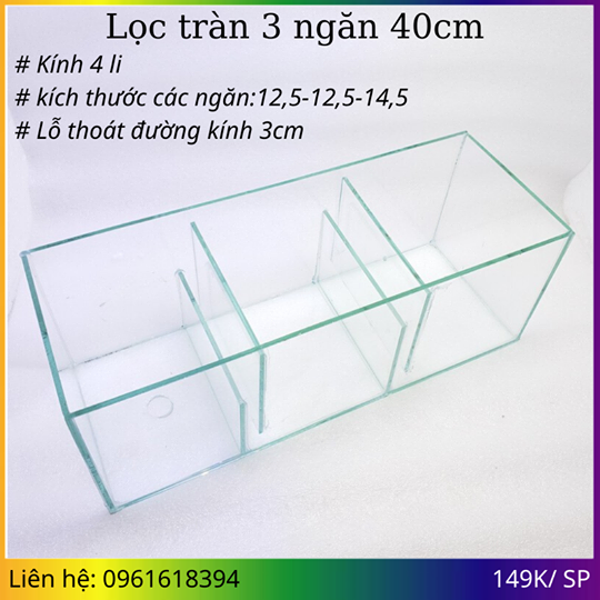Setup lọc tràn cho hồ cá cảnh