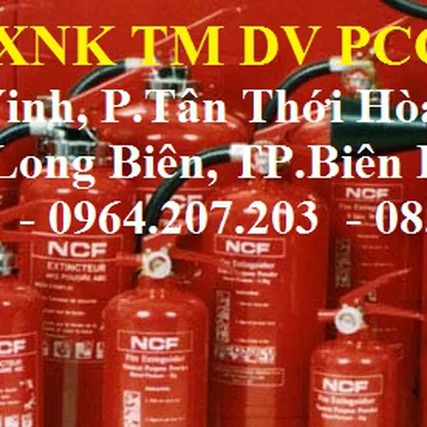 Bán bình chữa cháy quận 6, giá rẻ hcm