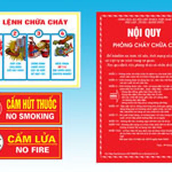 Bộ nội quy tiêu lệnh phòng cháy chữa cháy pccc