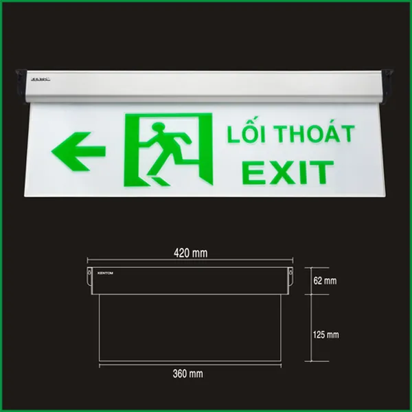 ĐÈN EXIT KENTOM KT-670, ĐÈN LỐI THOÁT KT-670