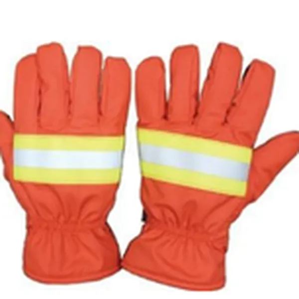găng tay chống cháy nomex màu cam