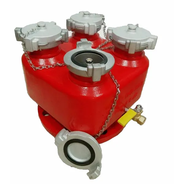 HỌNG TIẾP NƯỚC CHỮA CHÁY TOMOKEN 4 CỬA D65 x DN150 TMHK-4D65-150A