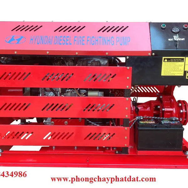 máy bơm chữa cháy hyundai D4BB - MB80