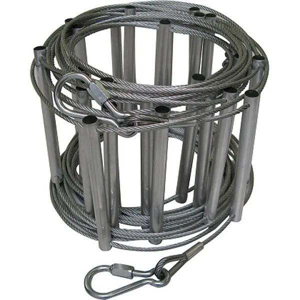 Thang chống cháy cáp thép