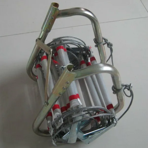 Thang dây chống cháy cáp thép