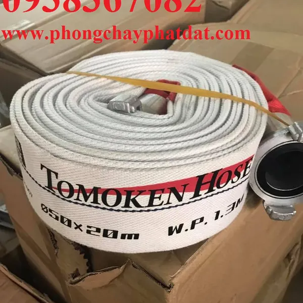 VÒI CHỮA CHÁY D50,D65 DÀI 20M,30M TOMOKEN-NHẬT BẢN