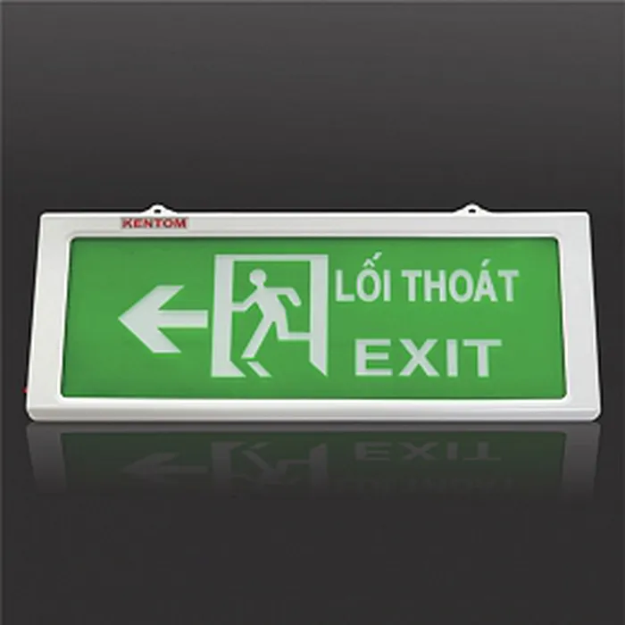 Đèn Exit Kentom KT680 ( 1mặt),KT690 (2mặt)