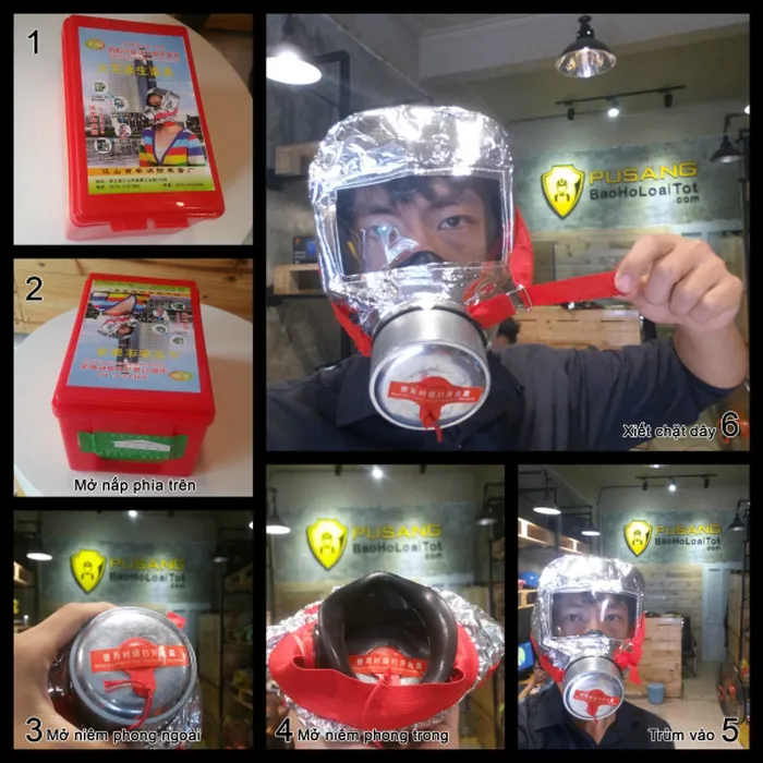 mặt nạ thoát hiểm