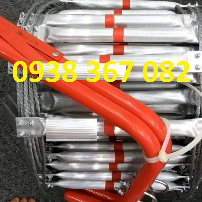 Thang dây thoát hiểm inox, thang thoát hiểm pccc,thang nhôm chữa cháy có kiểm định