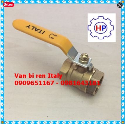 Van bi ren đồng ITALIA tay gạt DN65 (phi 76)  Van bi ren đồng ITALIA tay gạt DN65 (phi 76)