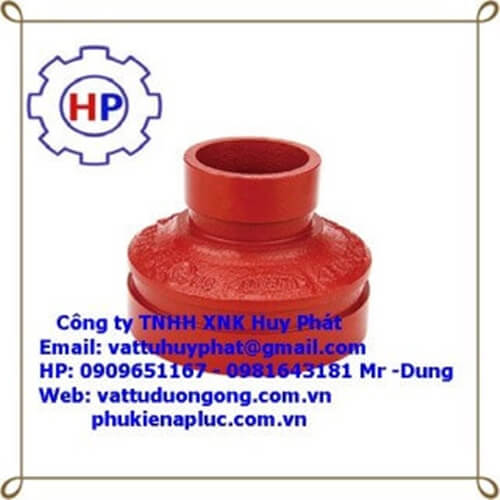 Bầu giảm nối rãnh coupling 100tong Bầu giảm nối rãnh coupling 100tong