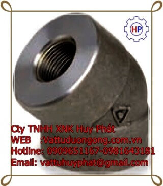 CO LƠI HÀN ÁP LỰC 45 độ A105 DN50 CO LƠI HÀN ÁP LỰC 45 độ A105 DN50