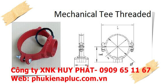 Đai khởi thủy nối rãnh ren coupling 100tong Đai khởi thủy nối rãnh ren coupling 100tong