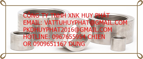 Full Coupling ren áp lực inox DN32 Full Coupling ren áp lực inox DN32